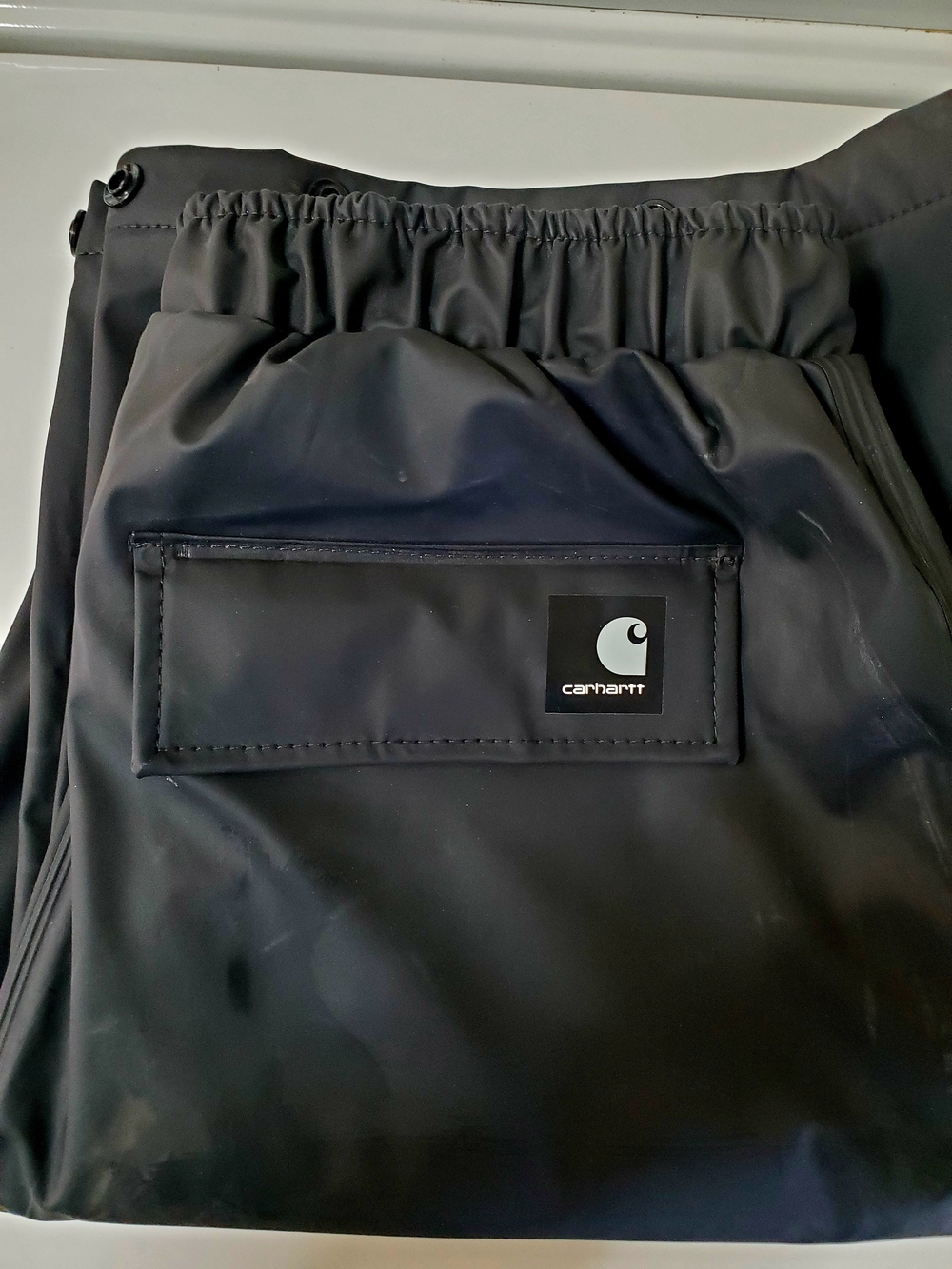 Carhartt Black Waterproof/ Wind Proof Utility Pants NWOT